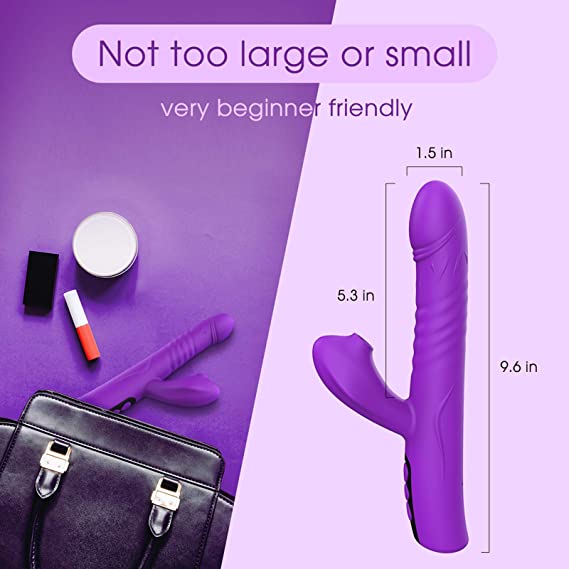 Thrusting Rabbit Vibrator Suction Vibrator for Women G-bliss O-maker BKC Thrusting Rabbit Vibrator Suction Vibrator for Women G-bliss O-maker BKC