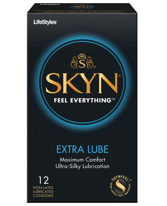 Lifestyles SKYN Extra Lubricated Kondome - Schachtel mit 12 Stück