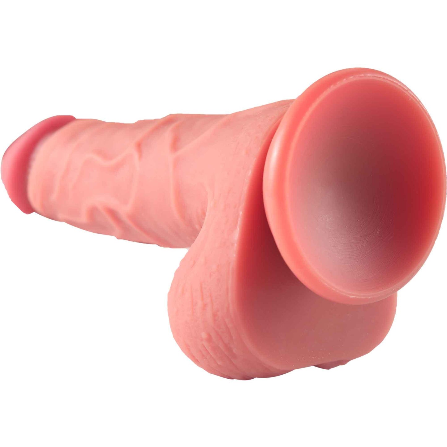 Hansen - Silicone Cyberskin Dildo Suction Cup 6 Inch