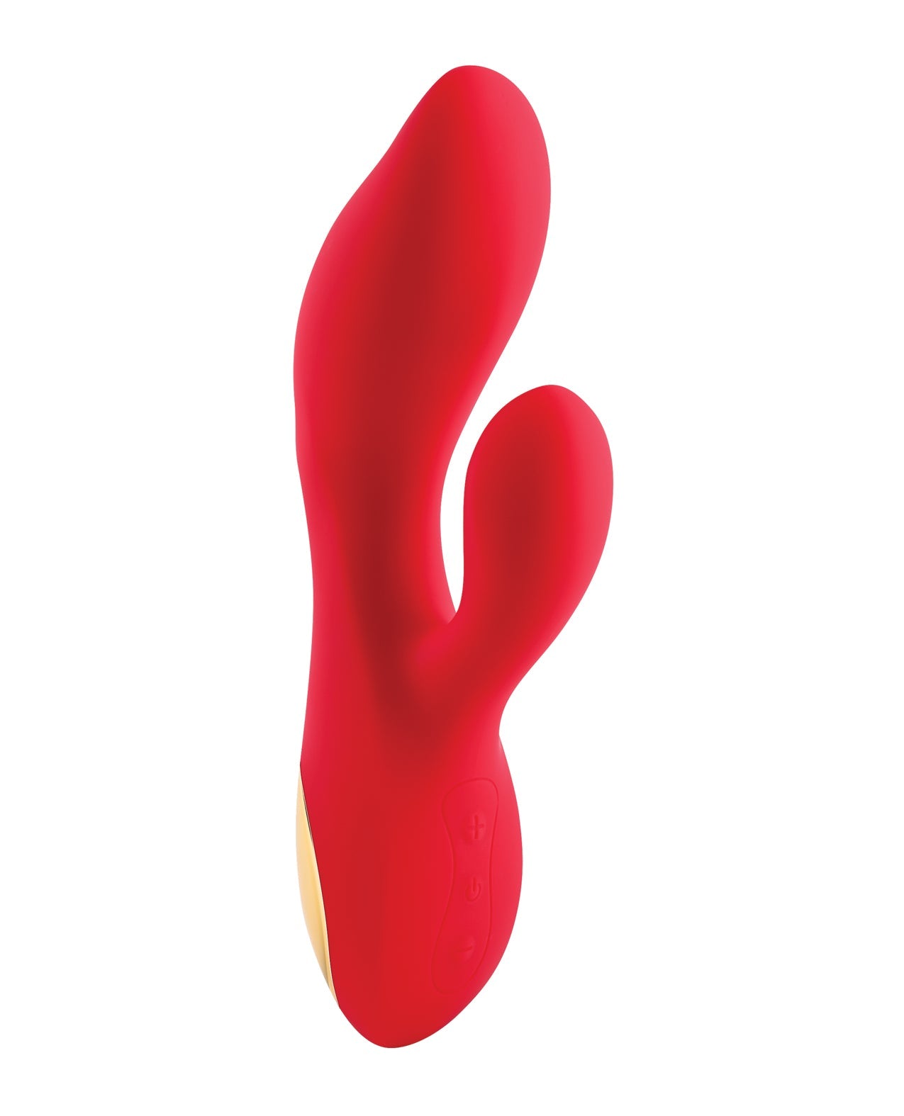 Adam & Eve Eve's Big & Curvy G Dual Stimulating Vibe - Red/Gold BKC Adam & Eve Eve's Big & Curvy G Dual Stimulating Vibe - Red/Gold BKC