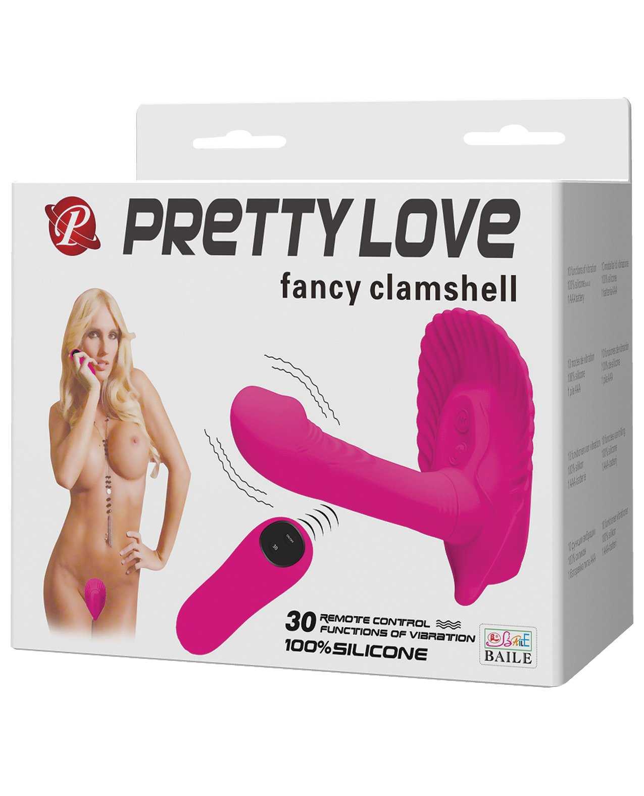 Pretty Love Fancy Fernbedienung Clamshell - 30 Funktionen Fuchsia