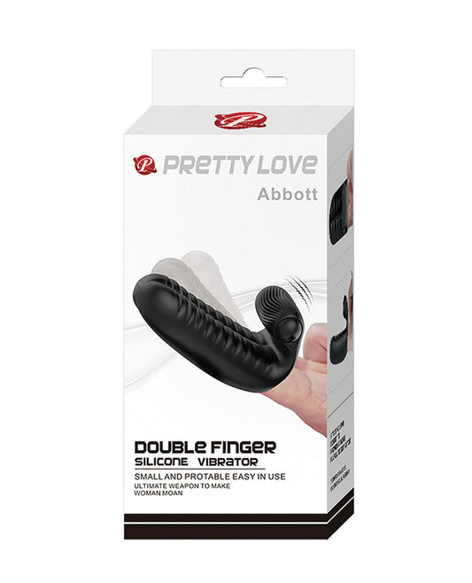 Pretty Love Abbott Double Finger Sleeve - Noir