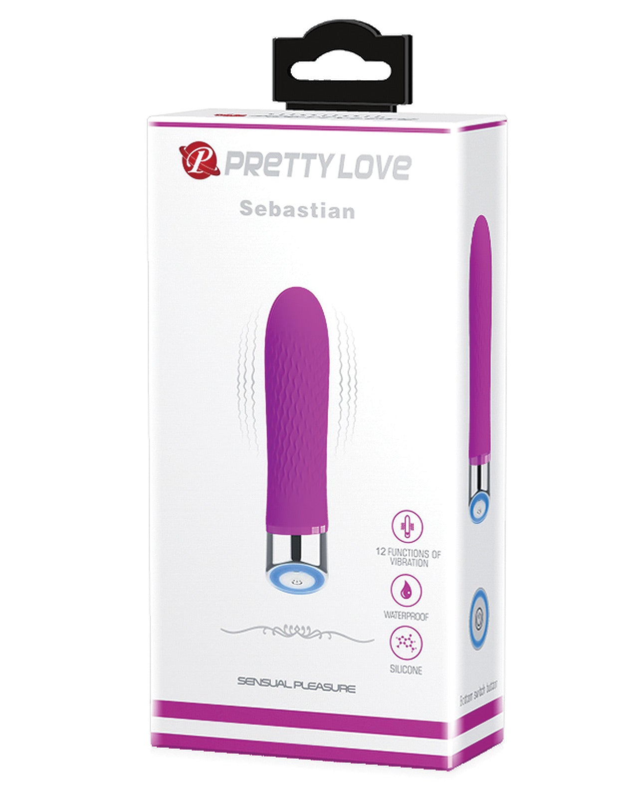 Pretty Love Sebastian Strukturierter Mini-Vibrator