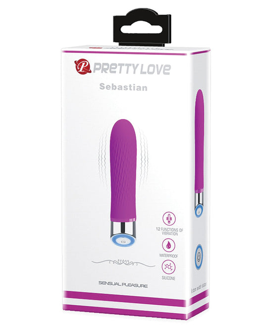 Pretty Love Sebastian Strukturierter Mini-Vibrator