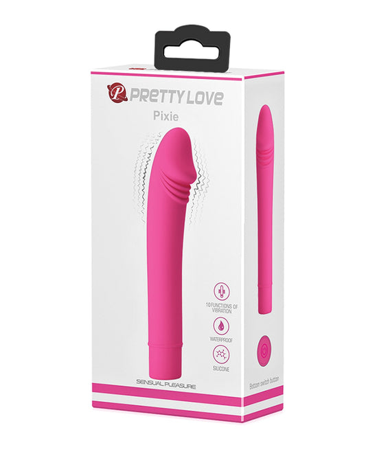 Mini-poupée en silicone Pretty Love Pixie - Rose