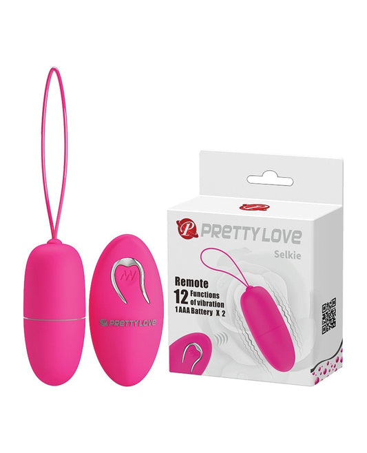 Pretty Love Selkie Battery Powered Egg - Fuchsia