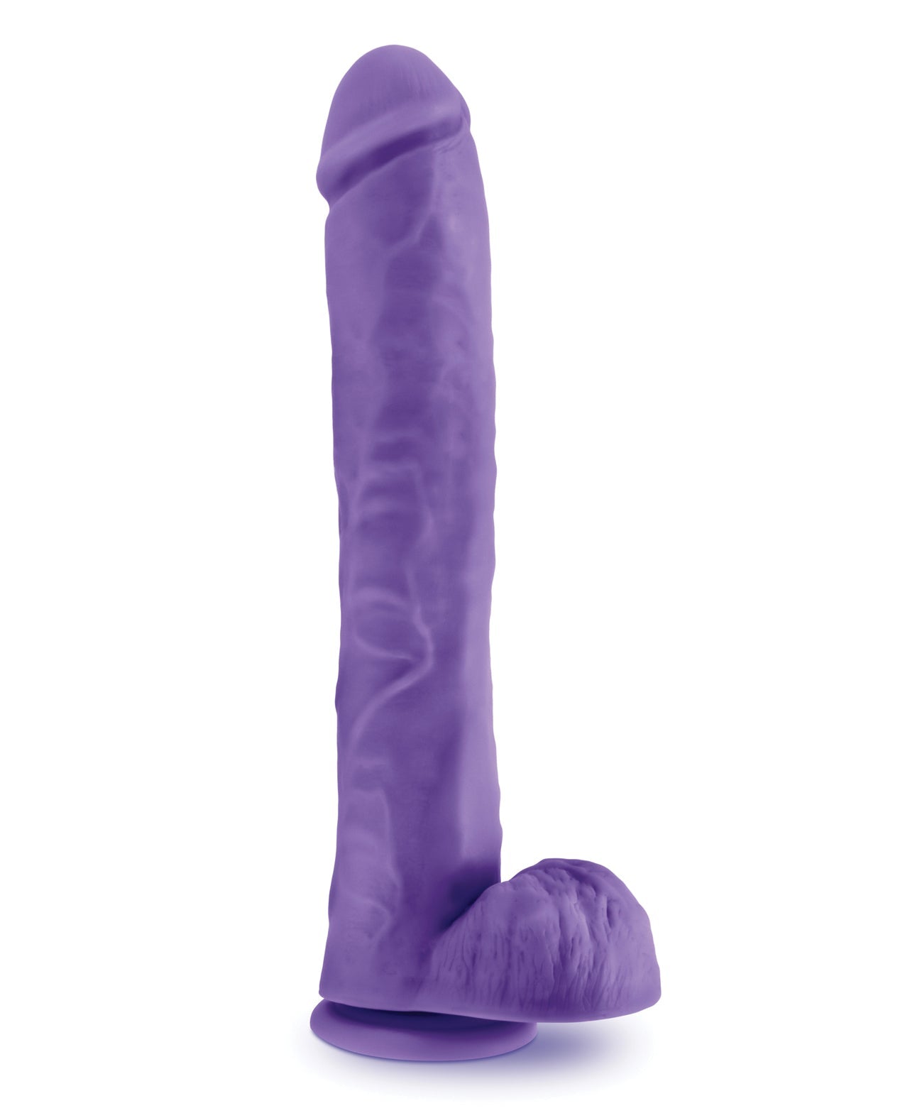 Blush Au Naturel Bold Daddy 14" Dildo - Purple