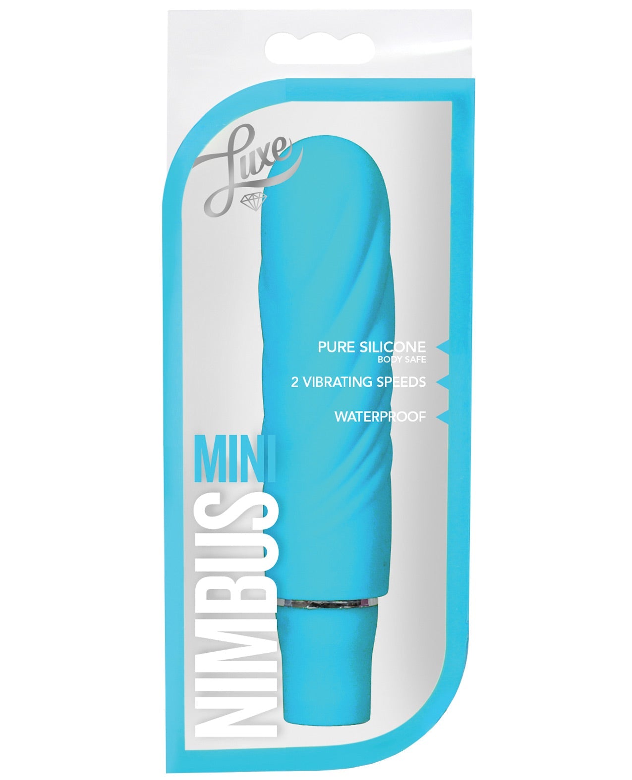 Blush Luxe Nimbus Mini-Stimulator - Aqua