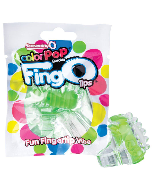 Pointe Pop FingO Color Screaming O - Vert