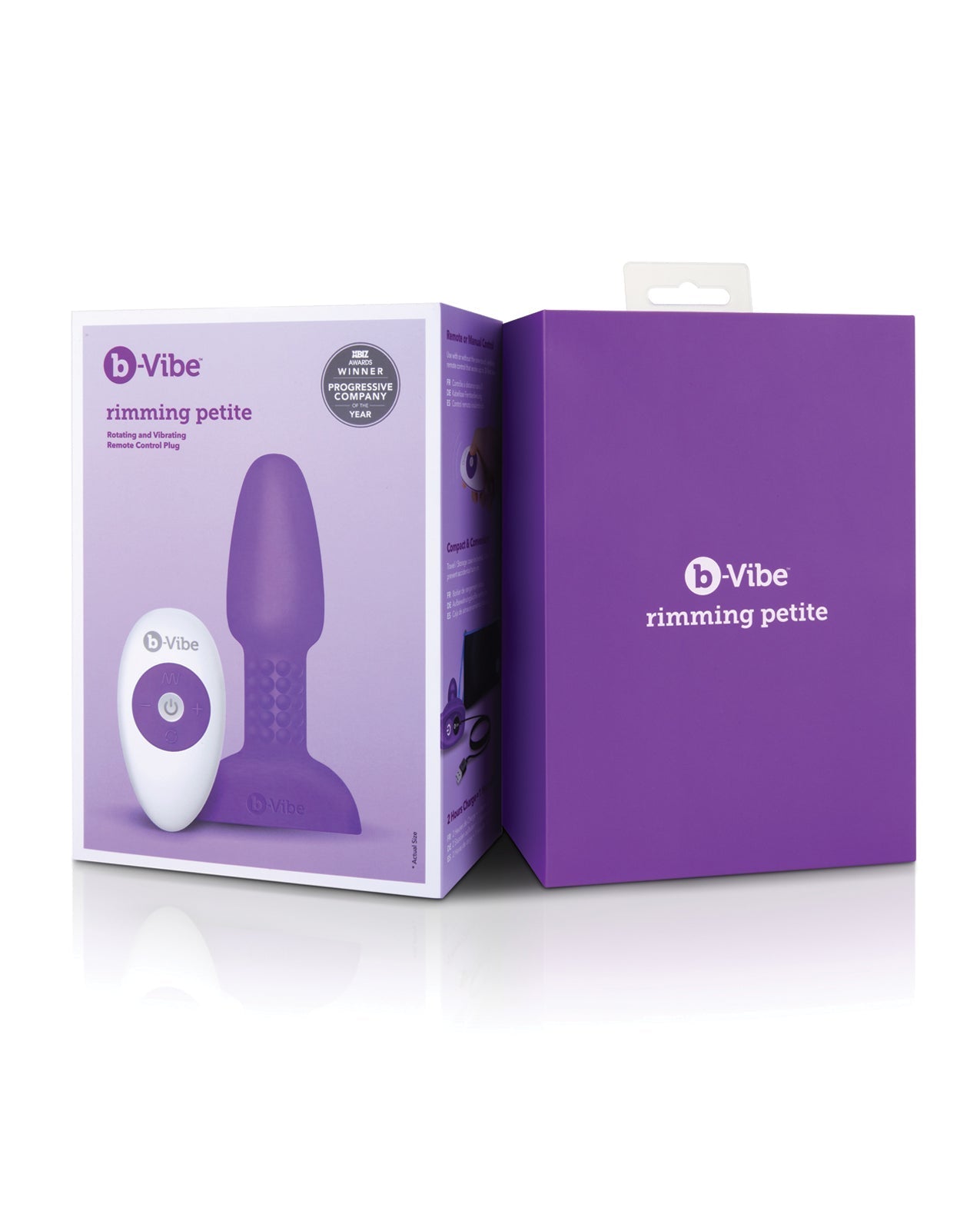 b-Vibe Petite Rimming Plug - Lila