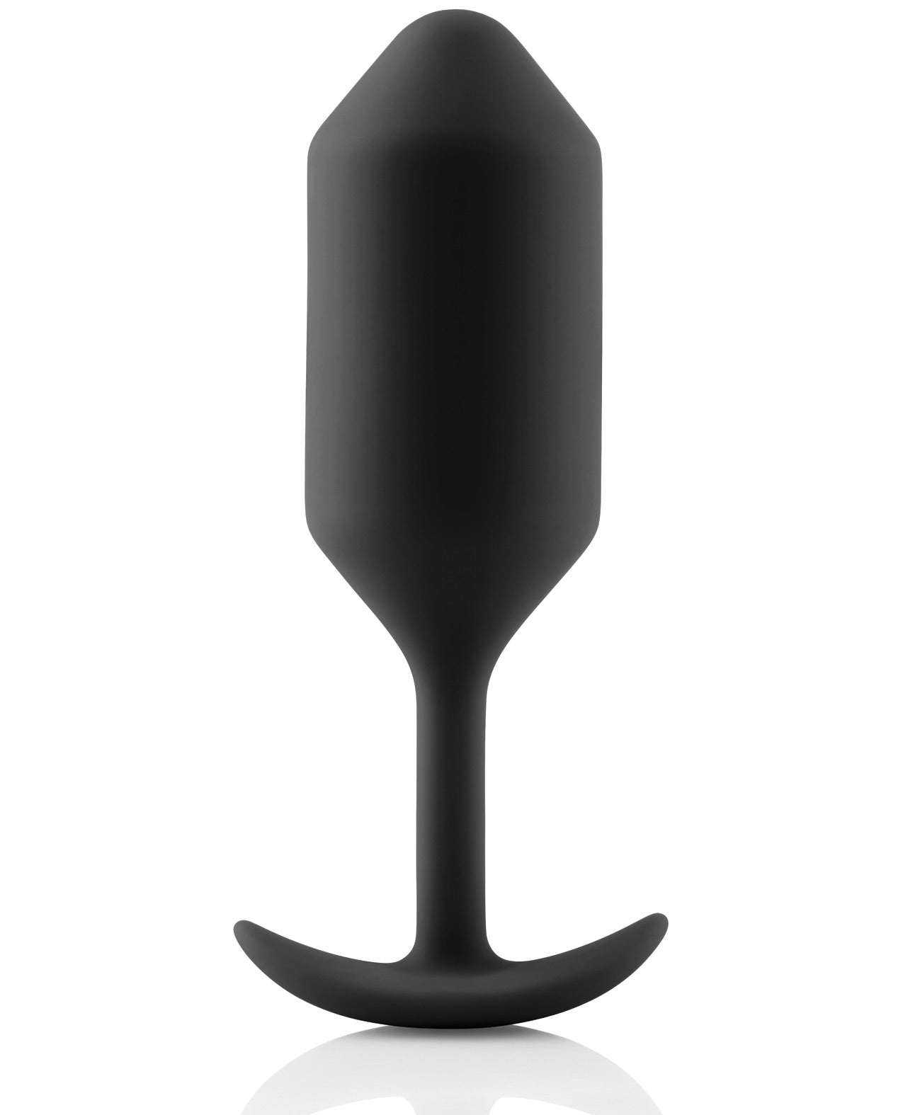 Plug anal lesté b-Vibe 3 - 180 g Noir