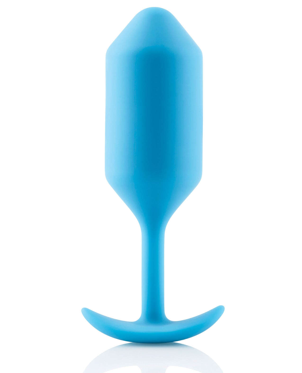 Plug anal lesté b-Vibe 3 - 180 g Bleu sarcelle