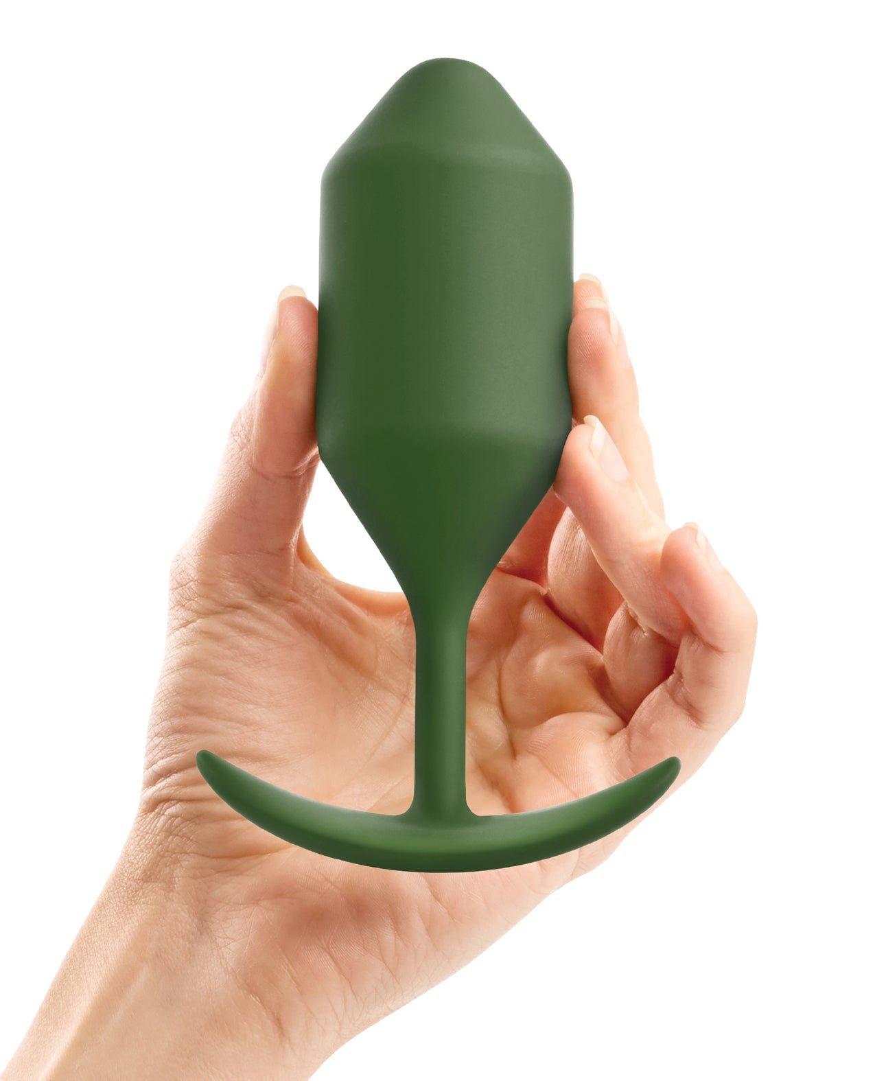 Plug lesté b-Vibe Snug 4 - 256 g Armée