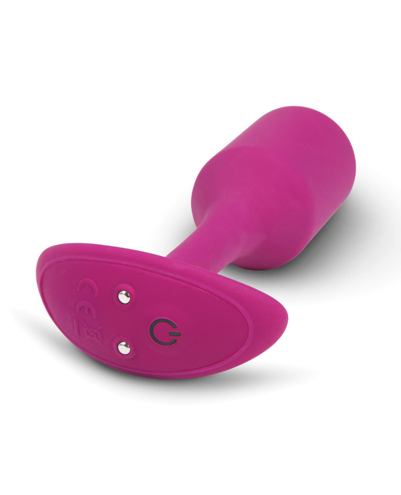 Plug vibrant lesté b-Vibe M - 112 g Rose