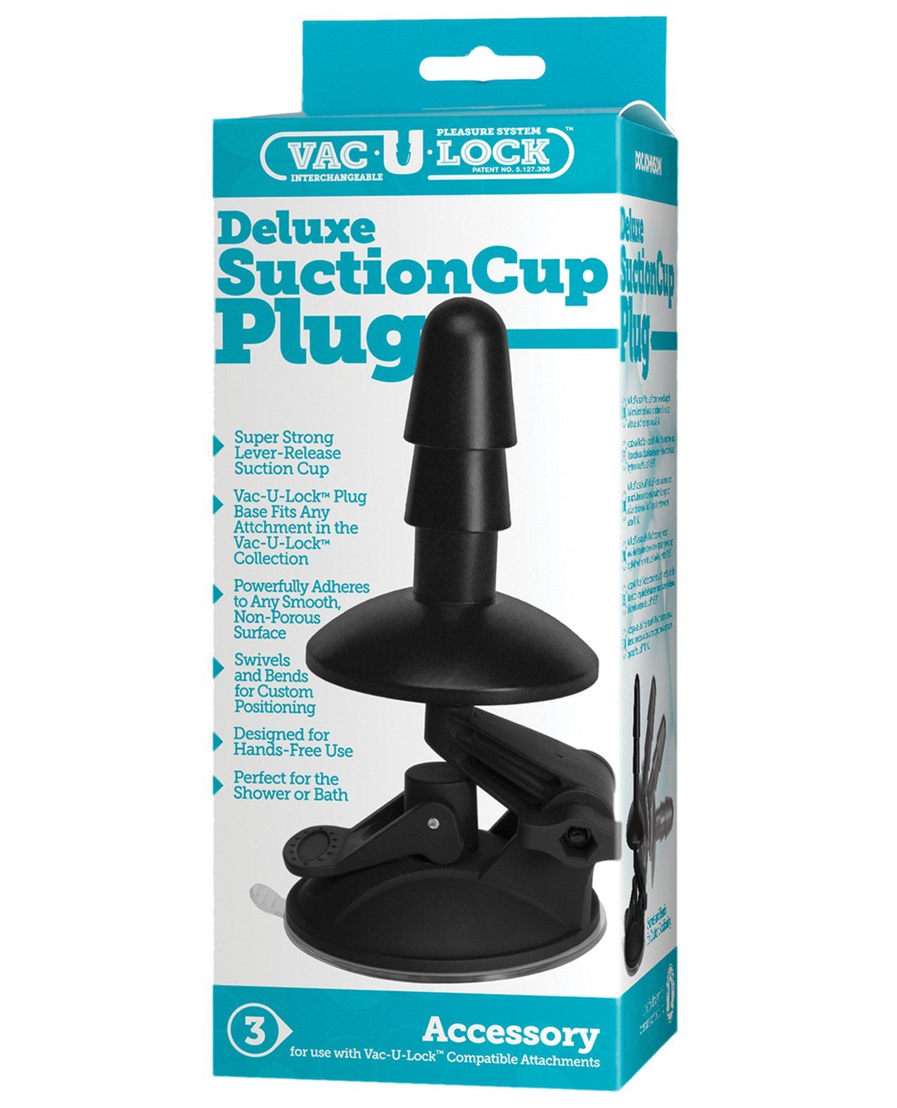 Vac-U-Lock Deluxe Saugnapf-Stecker-Zubehör