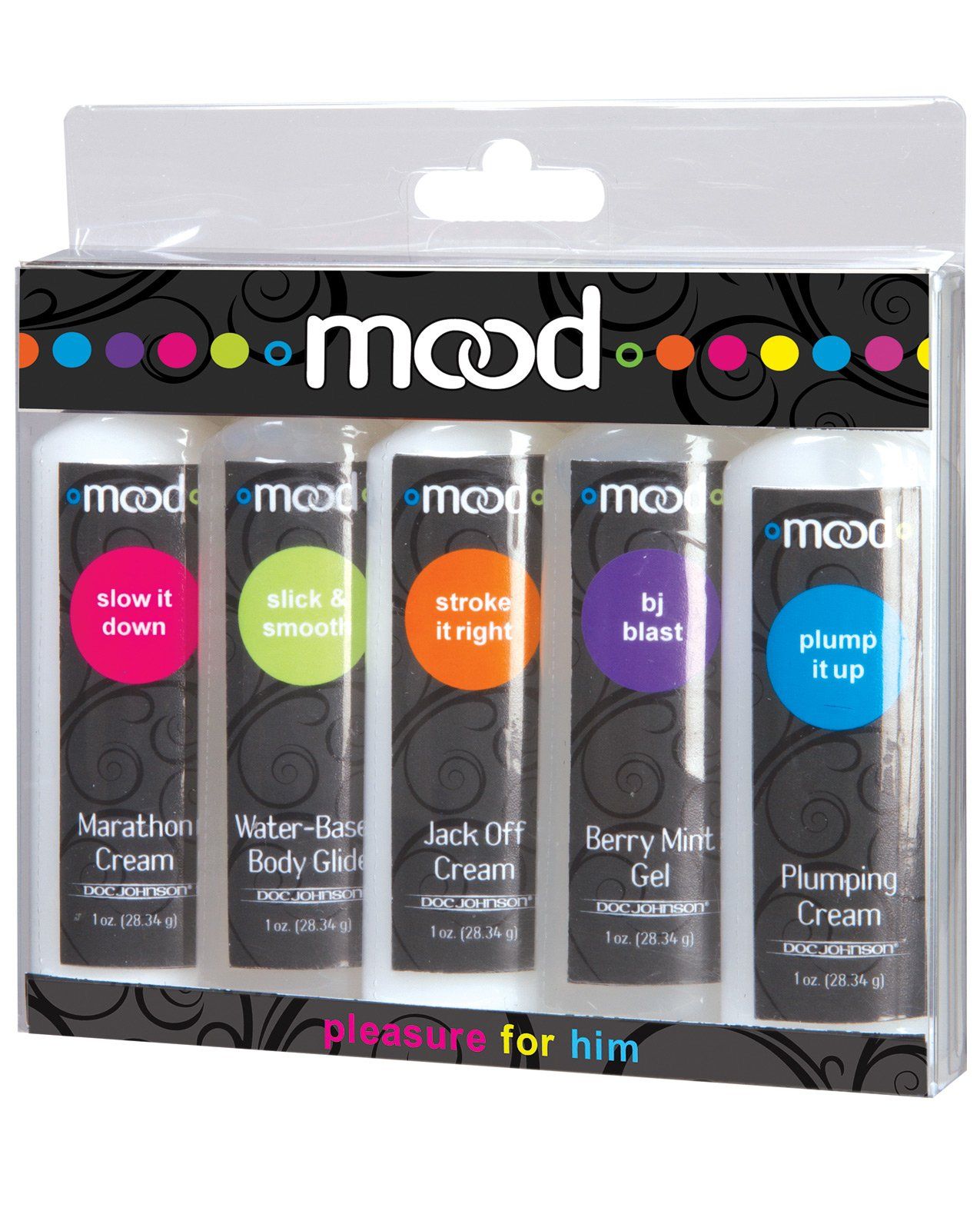 Mood Lube Pleasure für Ihn - Sortiertes 5er-Pack