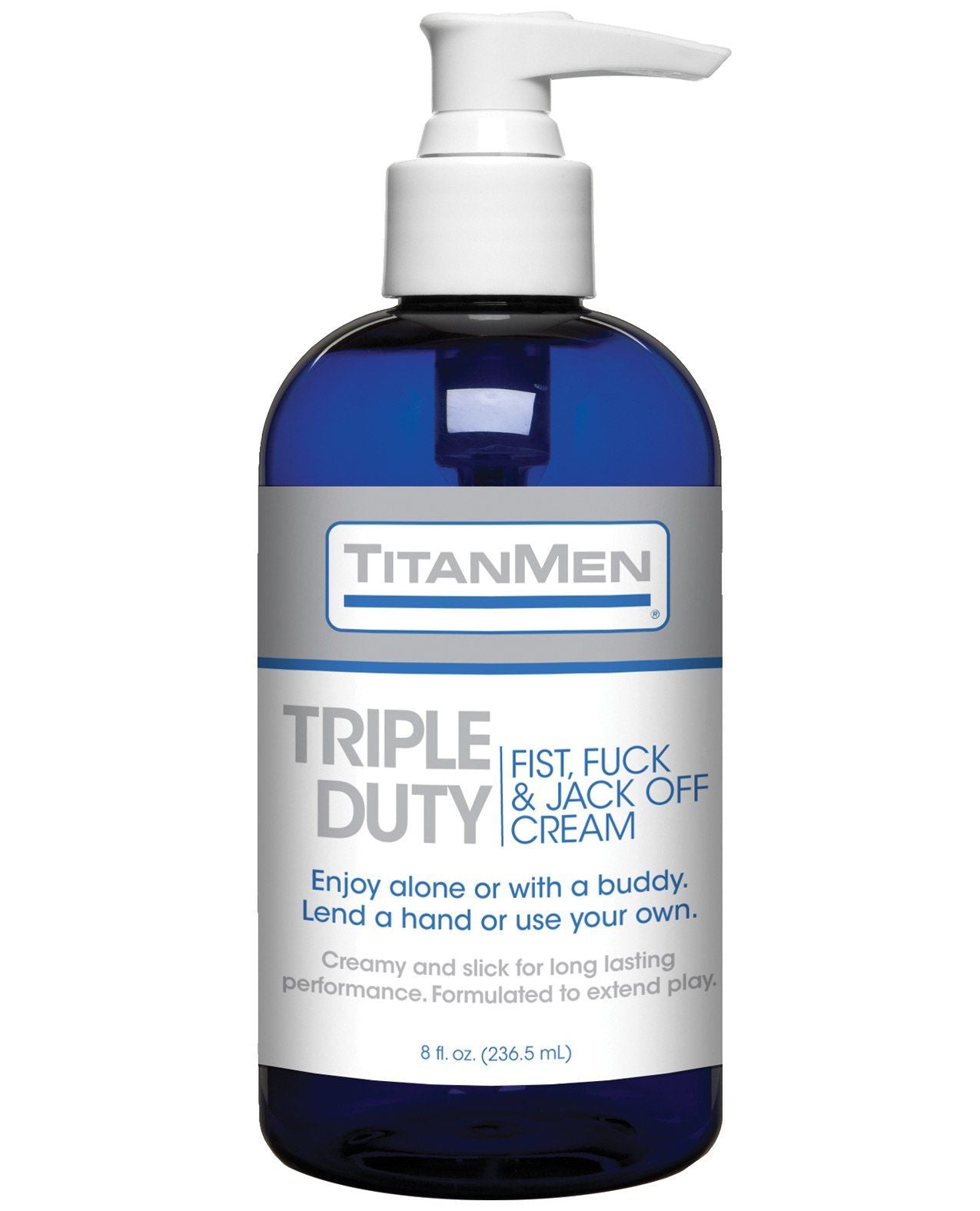 Titanmen Tripple Duty Faust-, Fick- und Wichscreme - 8 oz Flasche