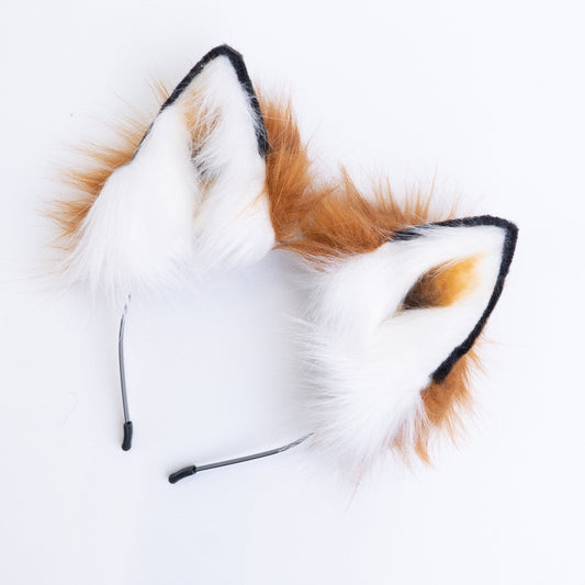 Realistic Roleplay Fur Ears - Fox Ears - Cat Ears - Cosplay Brown Ears Headbands