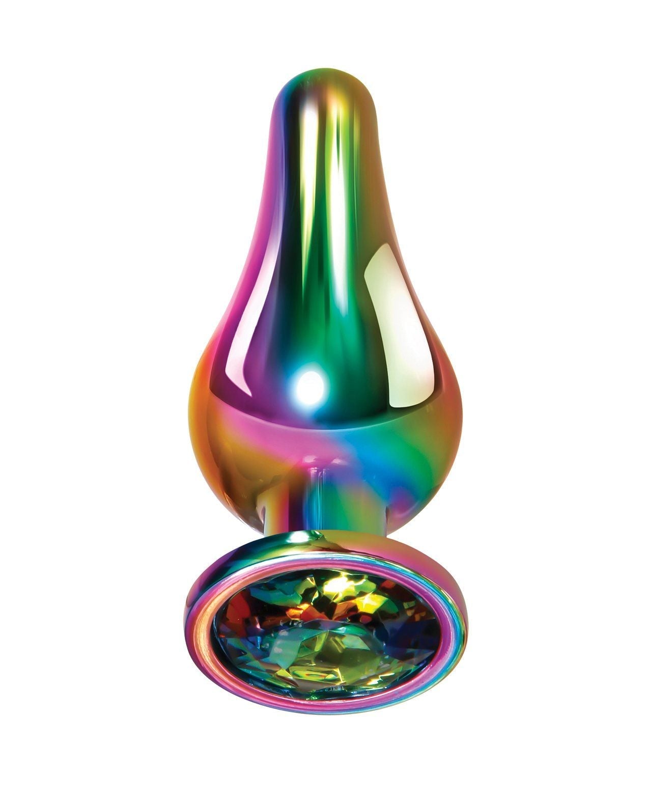 Plug Evolved Rainbow aus Metall – Klein