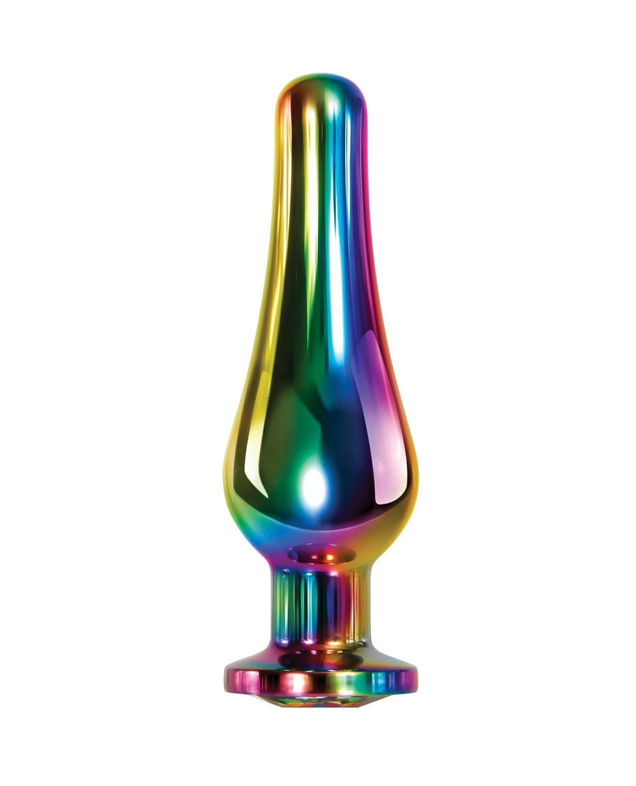 Plug Evolved Rainbow aus Metall – Mittel