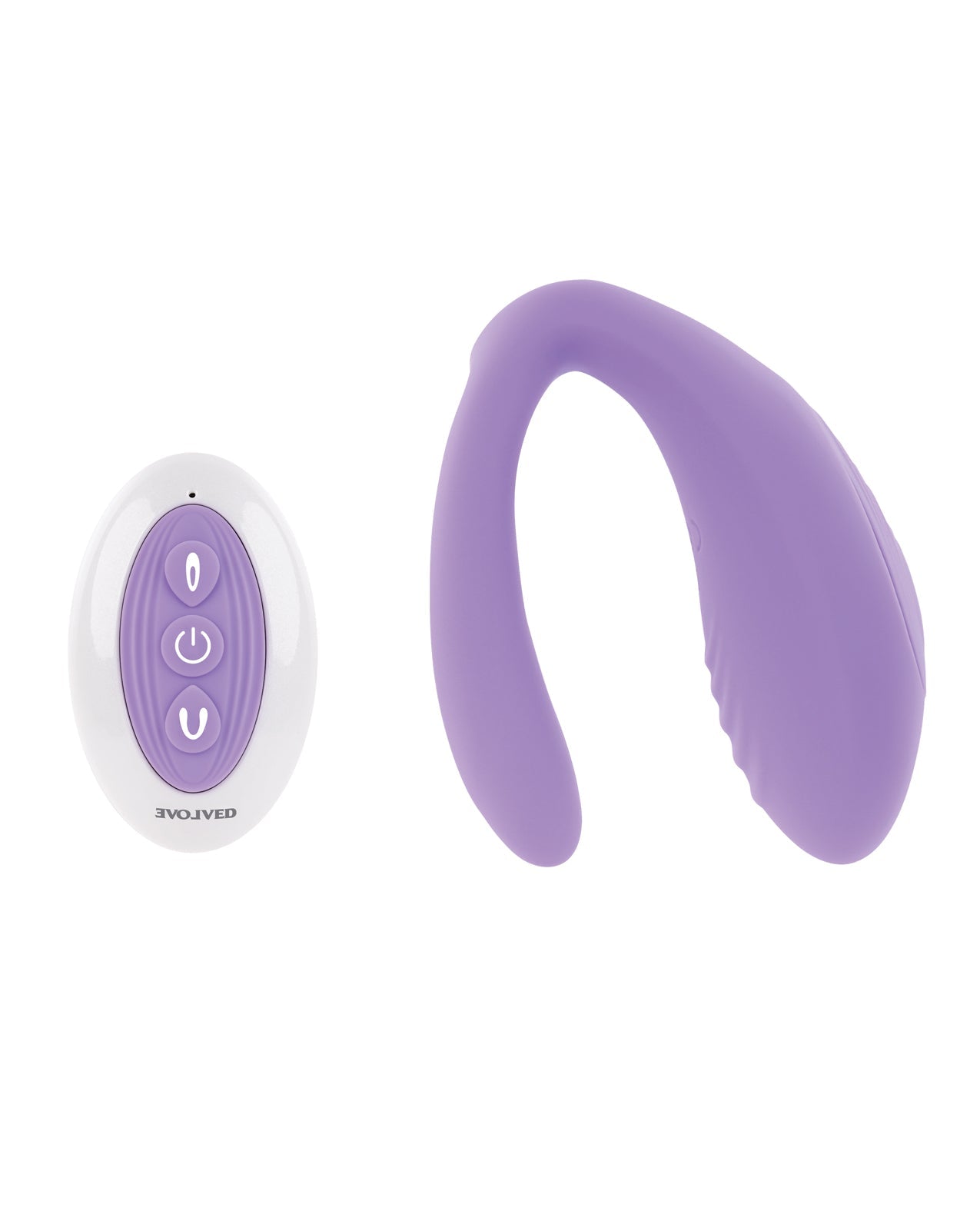 Mini vibromasseur Evolved Petite Tickler avec télécommande - Violet