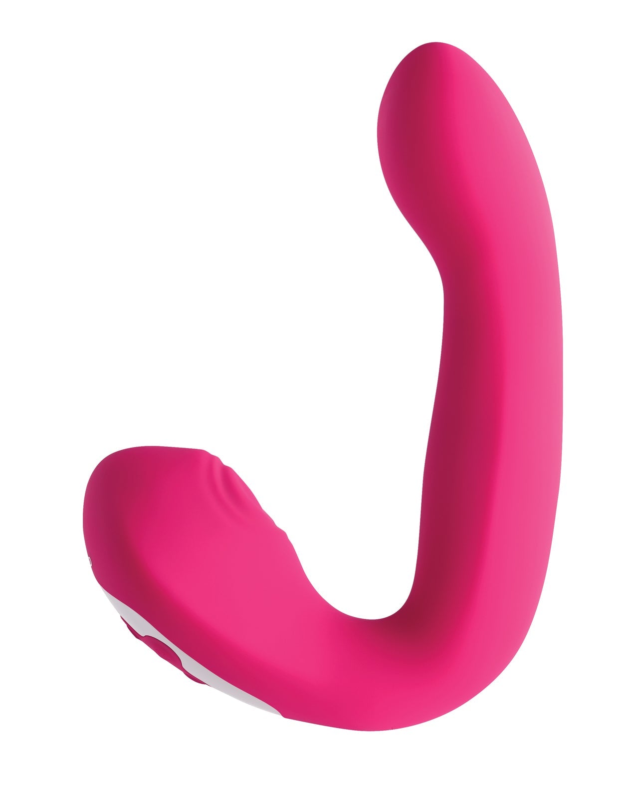 Evolved Buck Wild Come Hither Massagegerät mit zwei Enden, Rosa