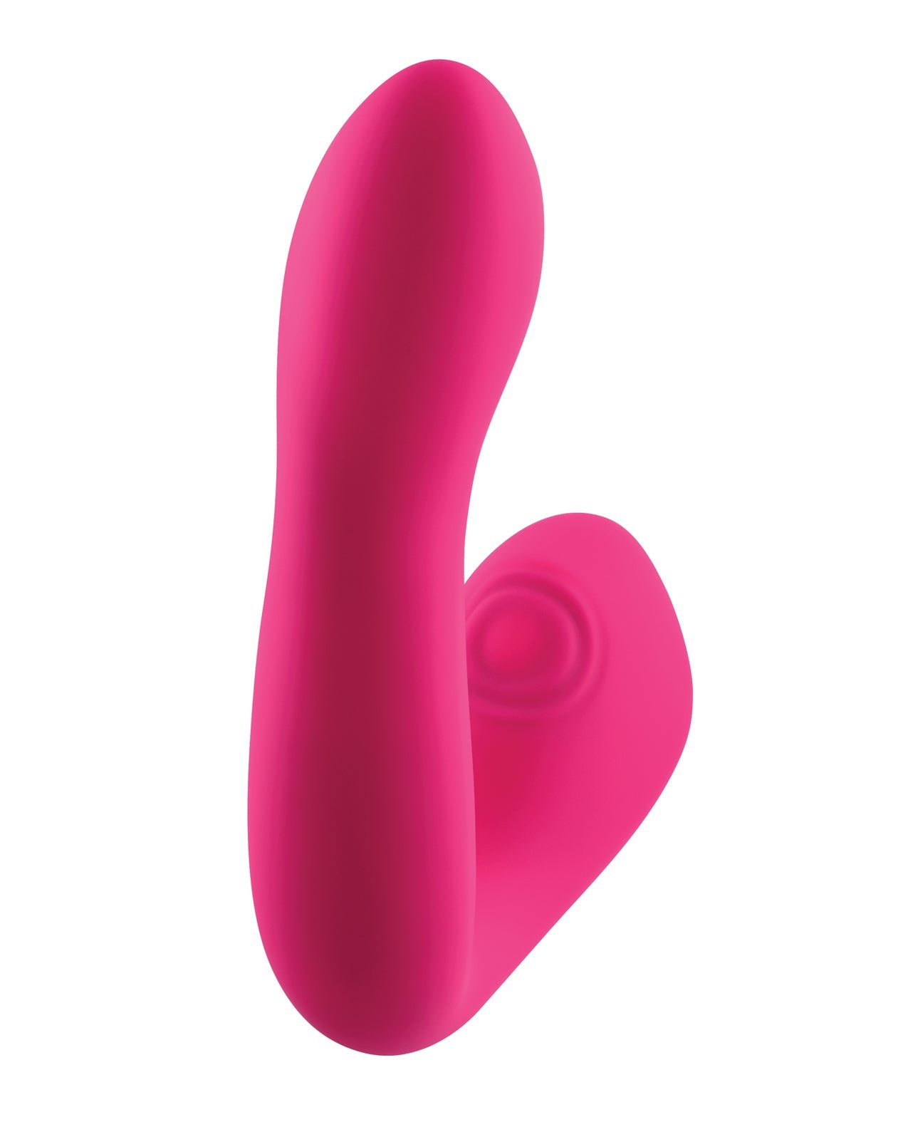 Evolved Buck Wild Come Hither Massagegerät mit zwei Enden, Rosa