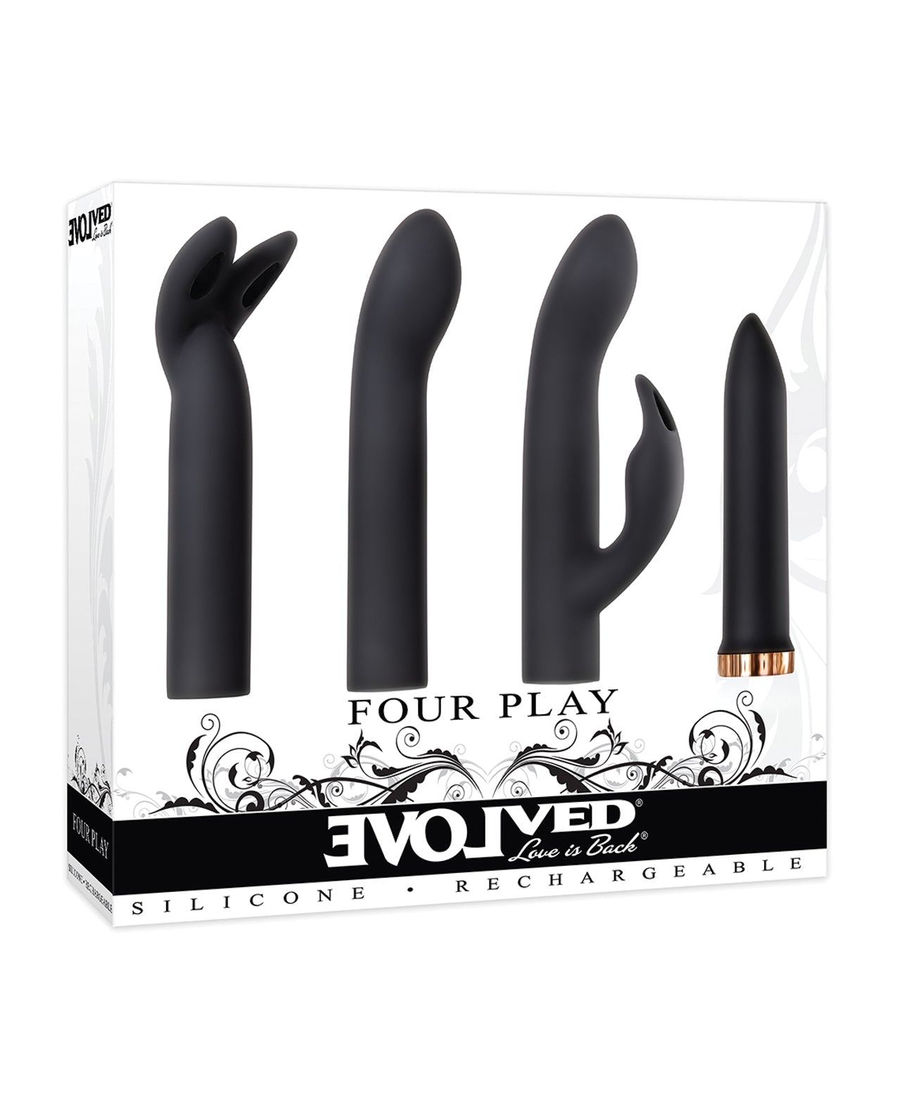 Evolved Four Play Kit - Schwarz/Roségold