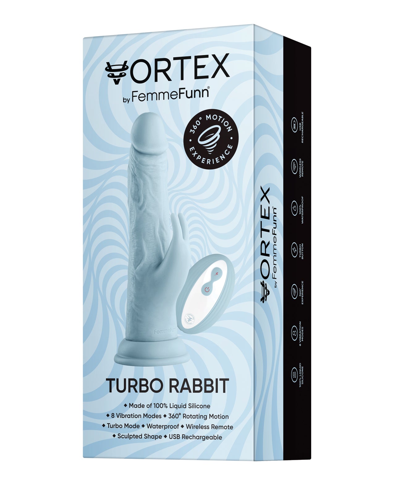 Femme Funn Wireless Turbo Rabbit 2.0 - Bleu clair