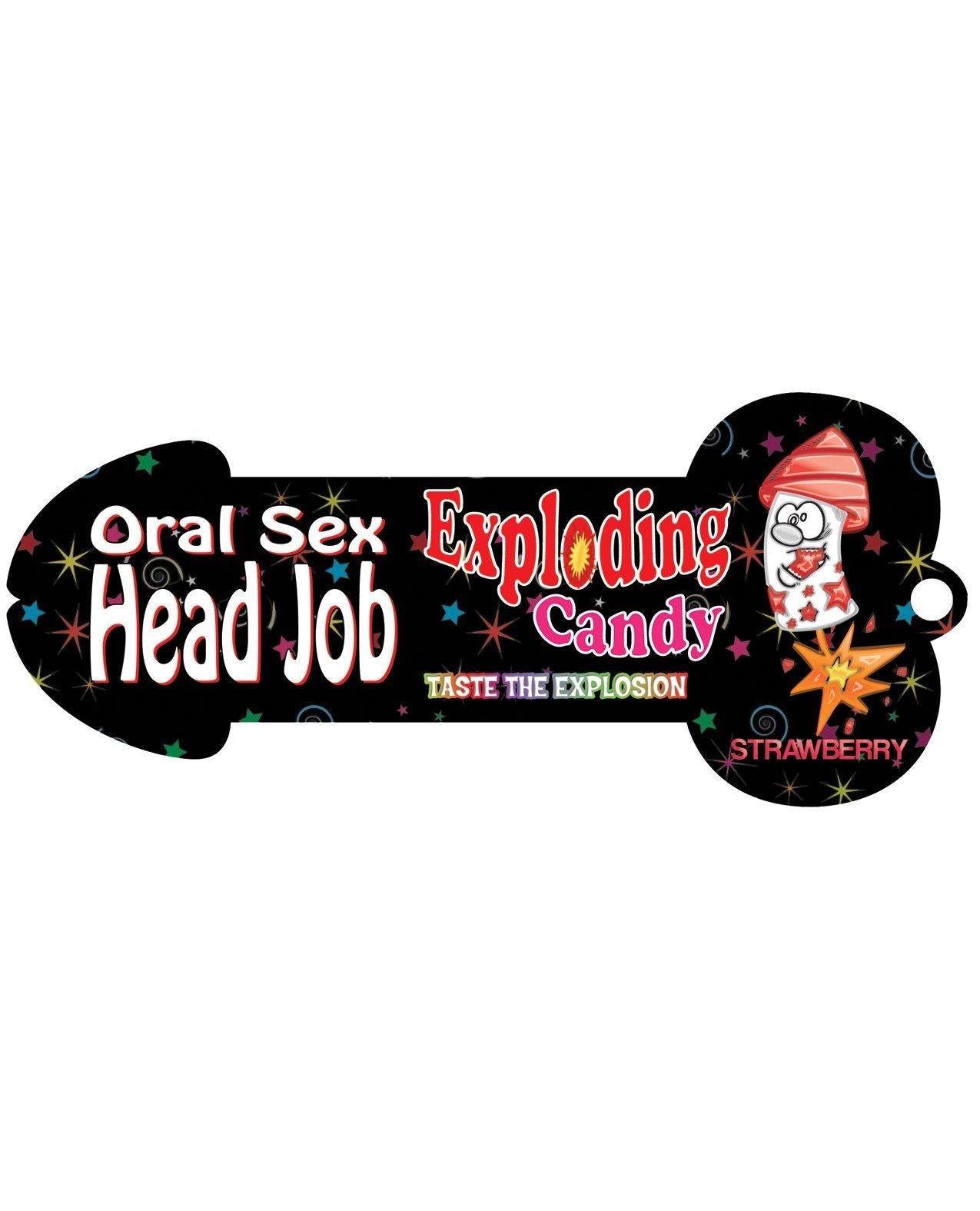 Kopfjob, Oralsex, Candy - Erdbeerrot