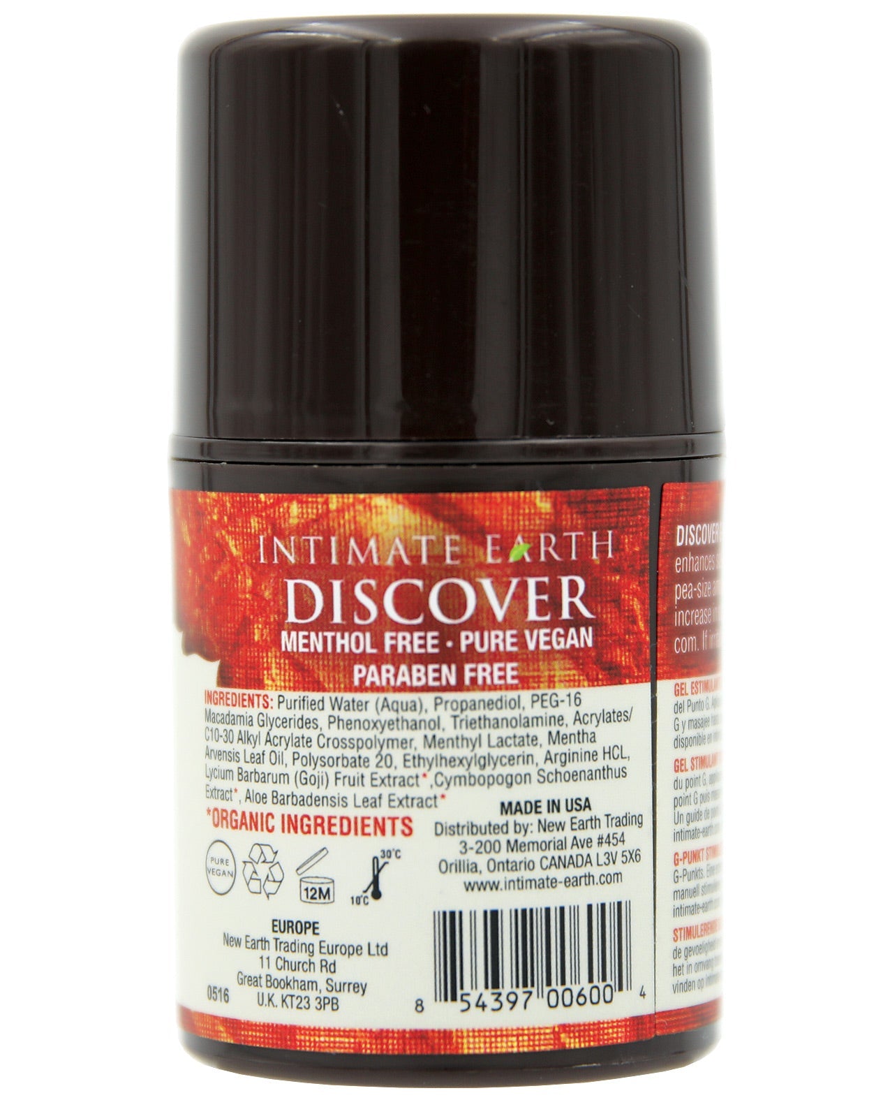 Gel Intimate Earth Discover Point G - 30 ml