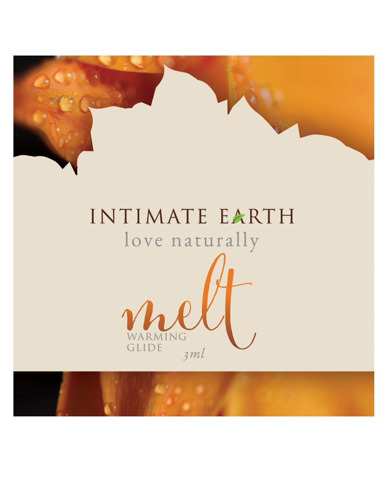 Intimate Earth Melt Wärmendes Gleitmittel - 3 ml Folie