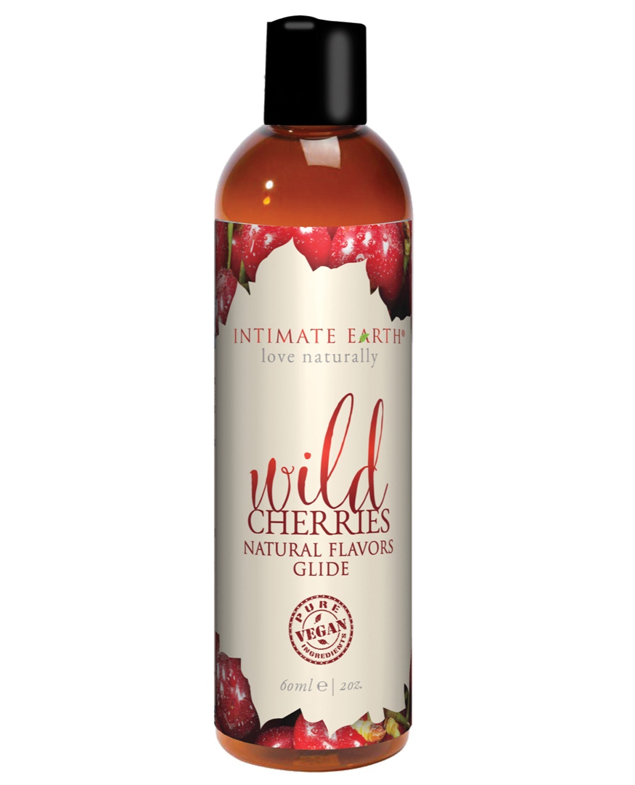 Intimate Earth Natural Flavors Glide - 60 ml Wild Cherries