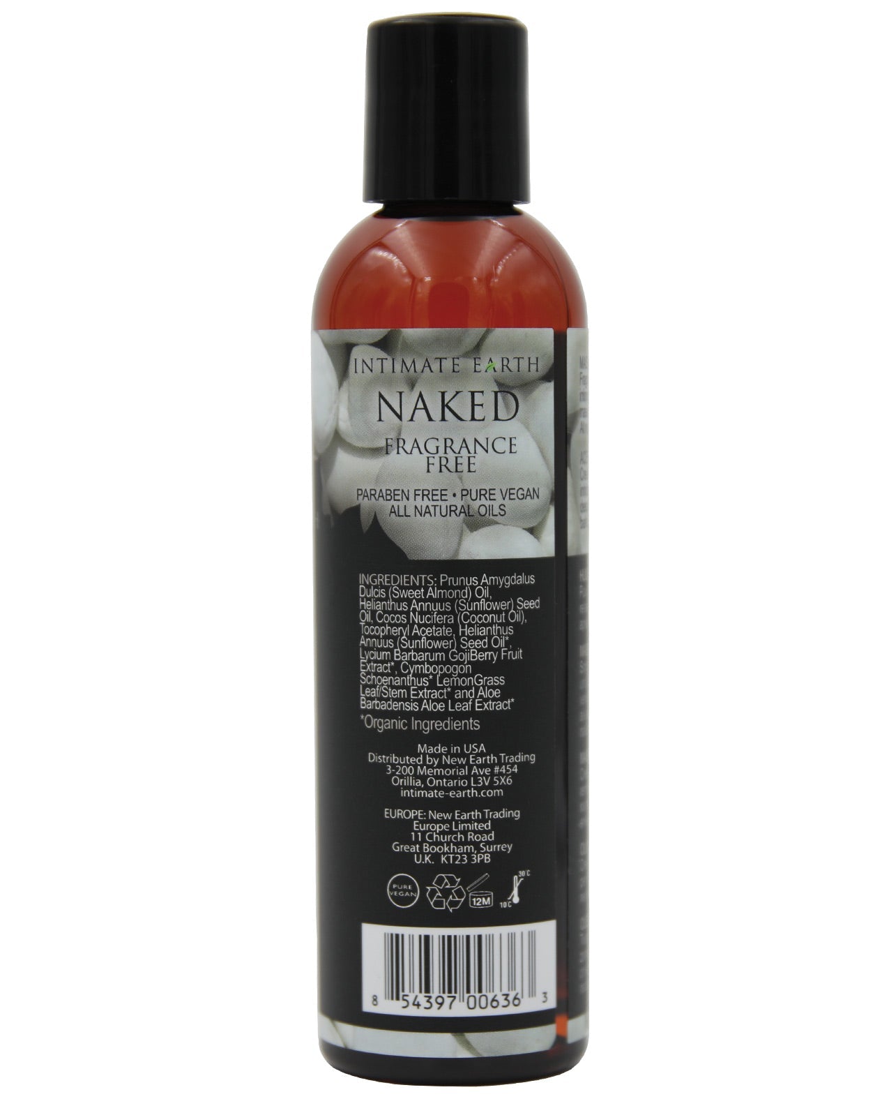 Intimate Earth Massageöl - 120 ml Nackt