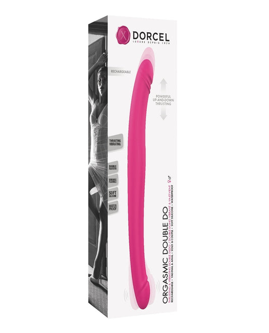 Dorcel Orgasmic Double Do 16,5" Stoßdildo - Rosa