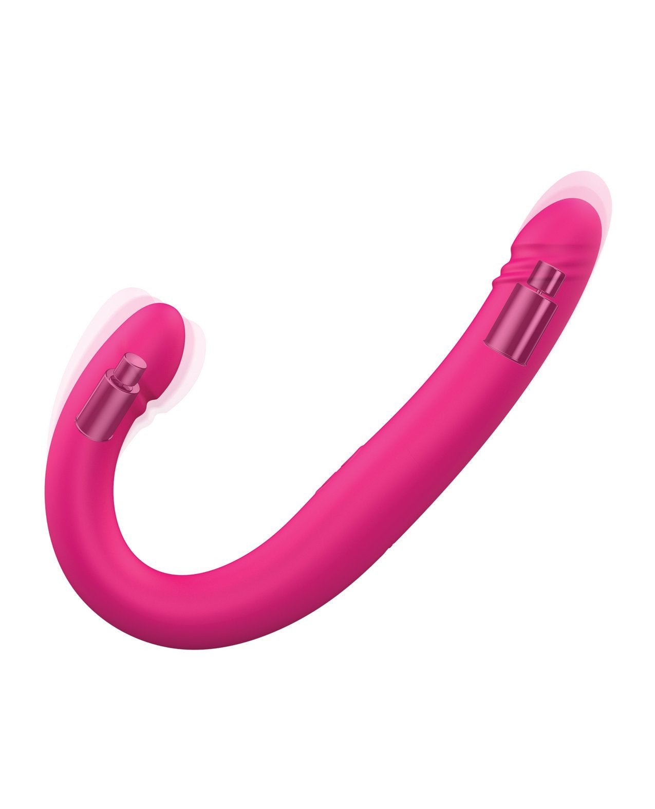 Dorcel Orgasmic Double Do 16,5" Stoßdildo - Rosa