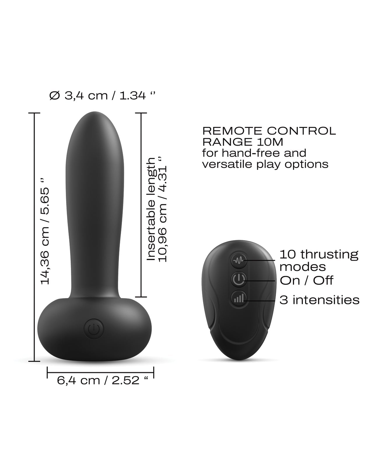 Dorcel Deep Thrust - Noir