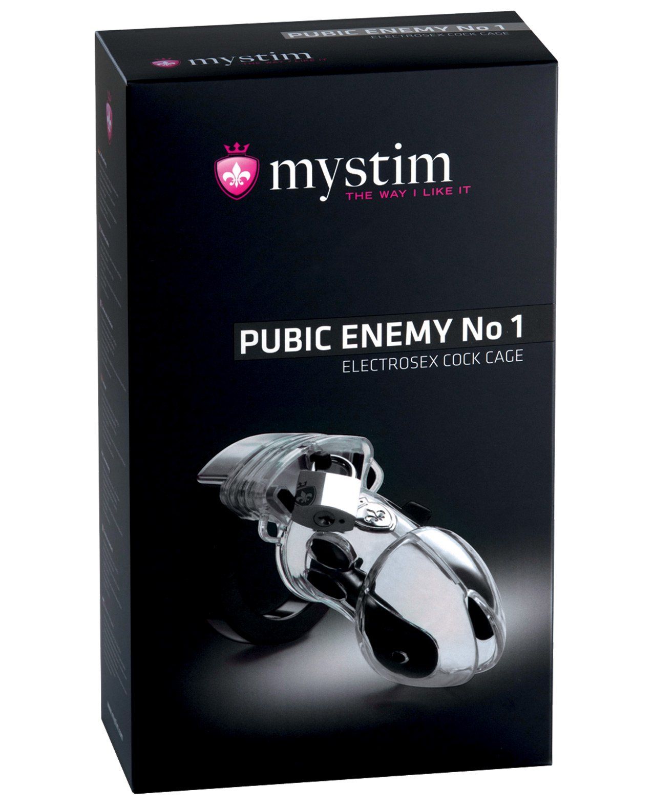 Mystim Pubic Enemy #1 Peniskäfig - Transparent