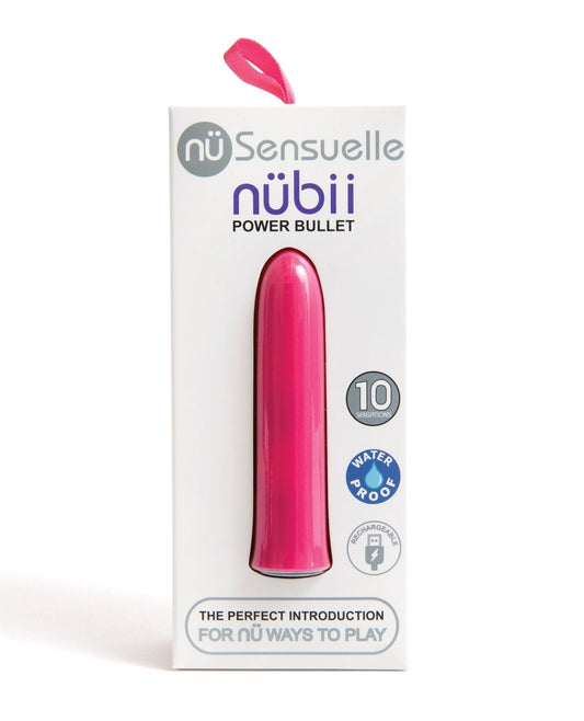 Nu Sensuelle Nubii 15 Function Bullet – Blush Pink