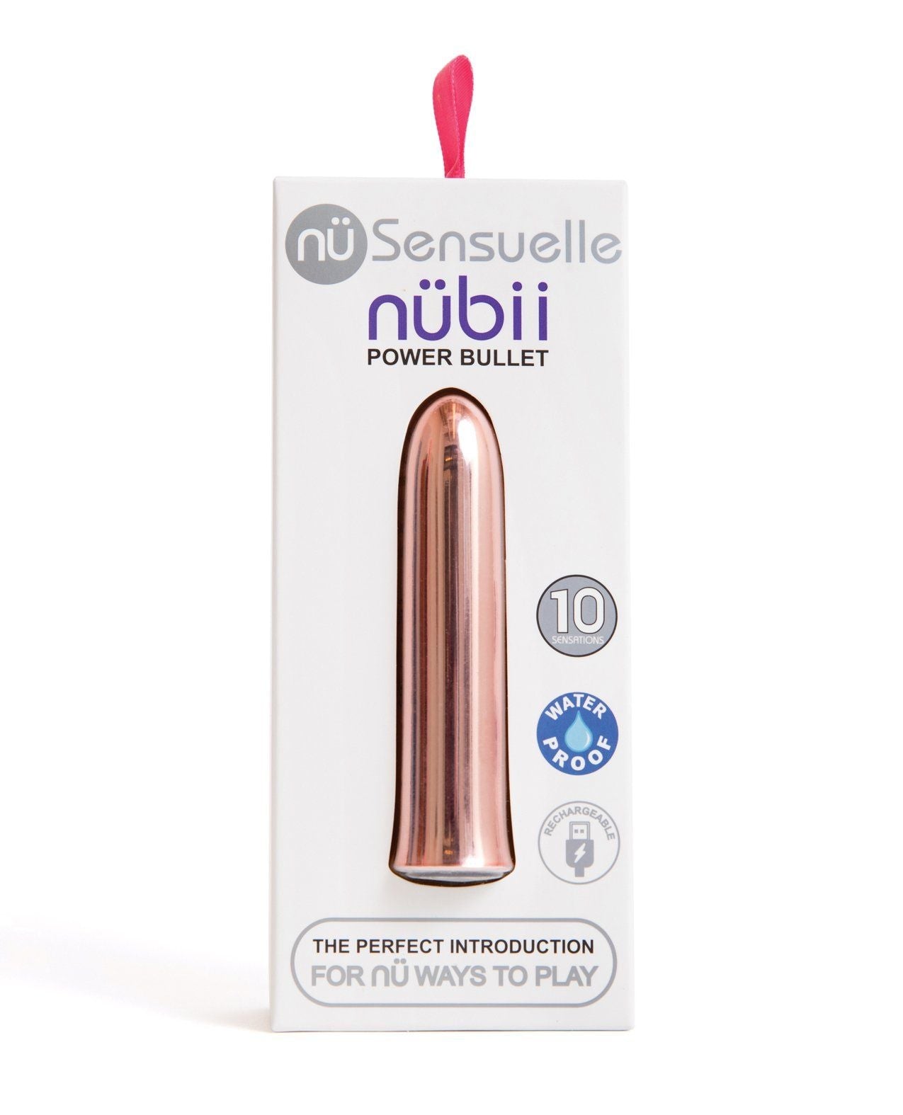 Nu Sensuelle Nubii 15 Fonction Bullet - Or Rose