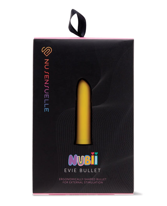 Nu Sensuelle Nubii Evie 5 Speed ​​Bullet - Gelb