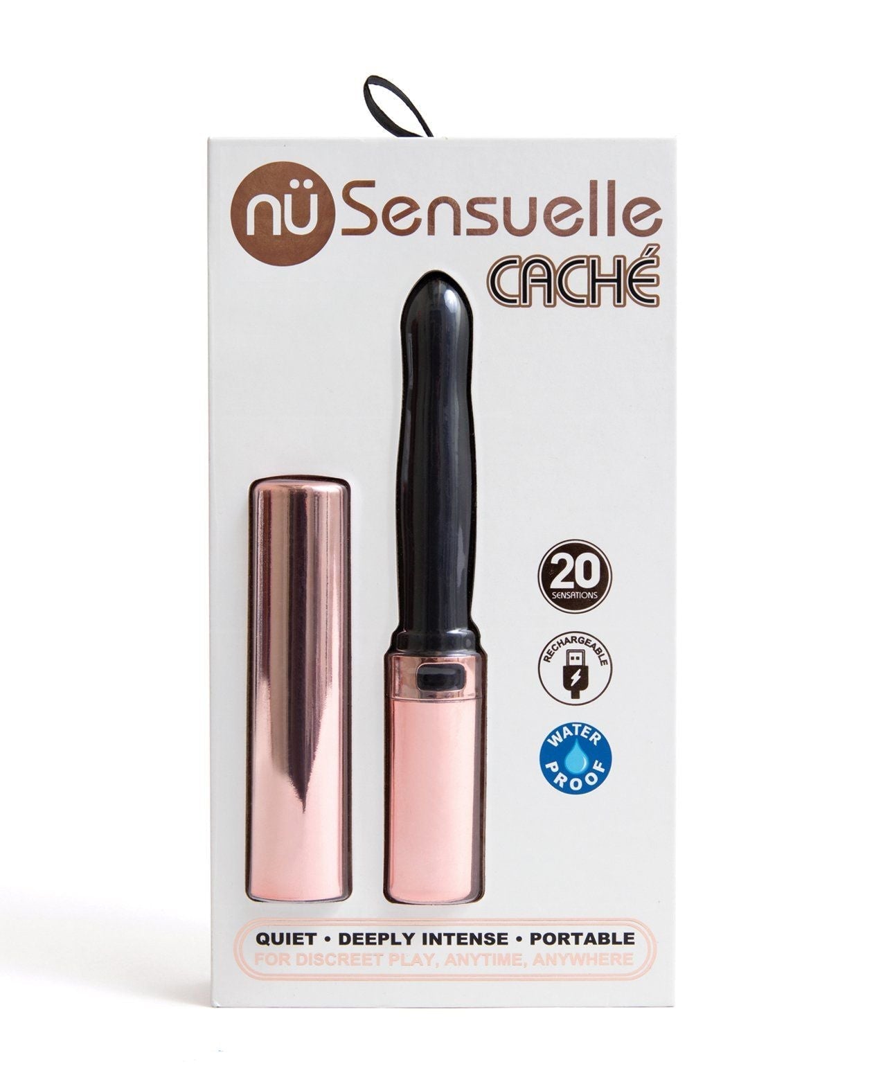 Nu Sensuelle Cache 20 Functions Covered Lipstick Vibe - Rose Gold