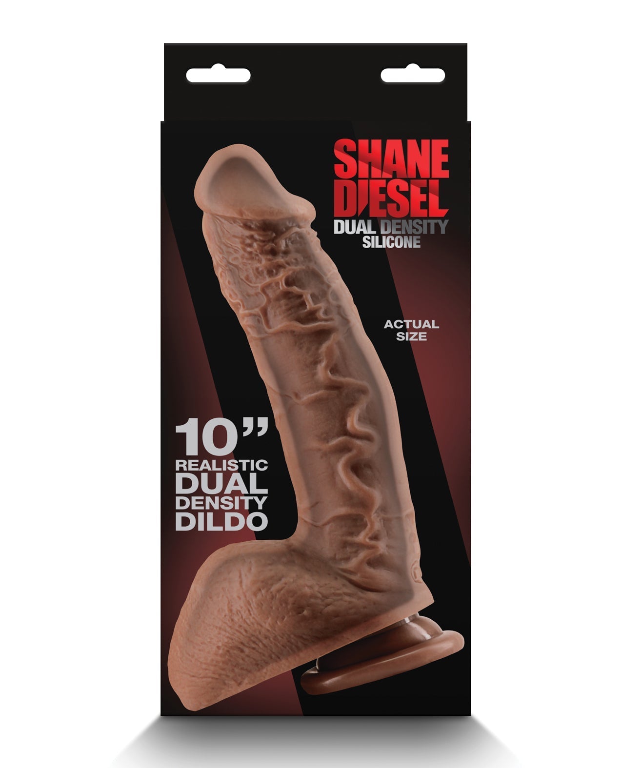 Shane Diesel 10" Dildo mit doppelter Dichte