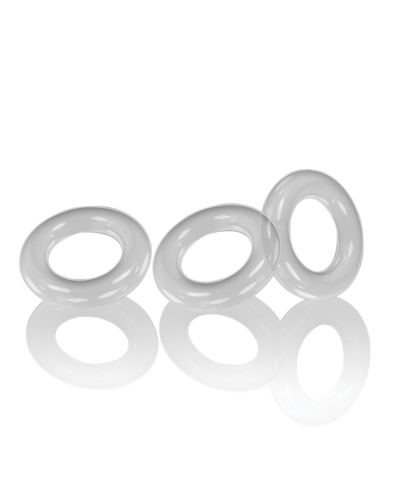 Oxballs Willy Rings - Transparentes 3er-Pack