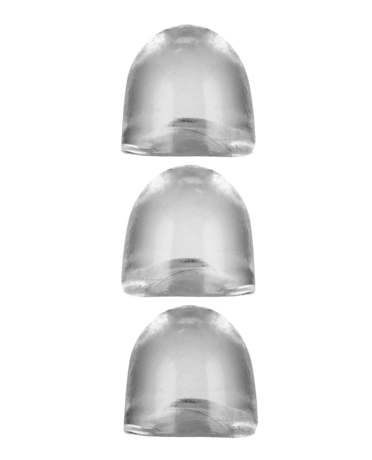 Oxballs Cocksheath Adjustfit-Einsätze – 3er-Pack, transparent