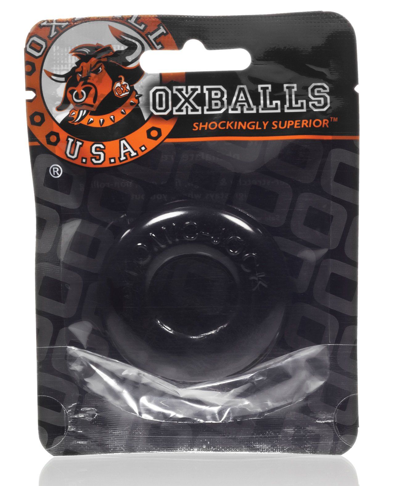 Anneau pénien Oxballs DO-NUT-2 - Noir