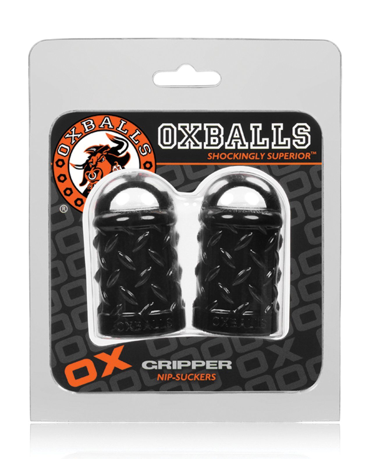 Oxballs Gripper Brustwarzensauger - Schwarz