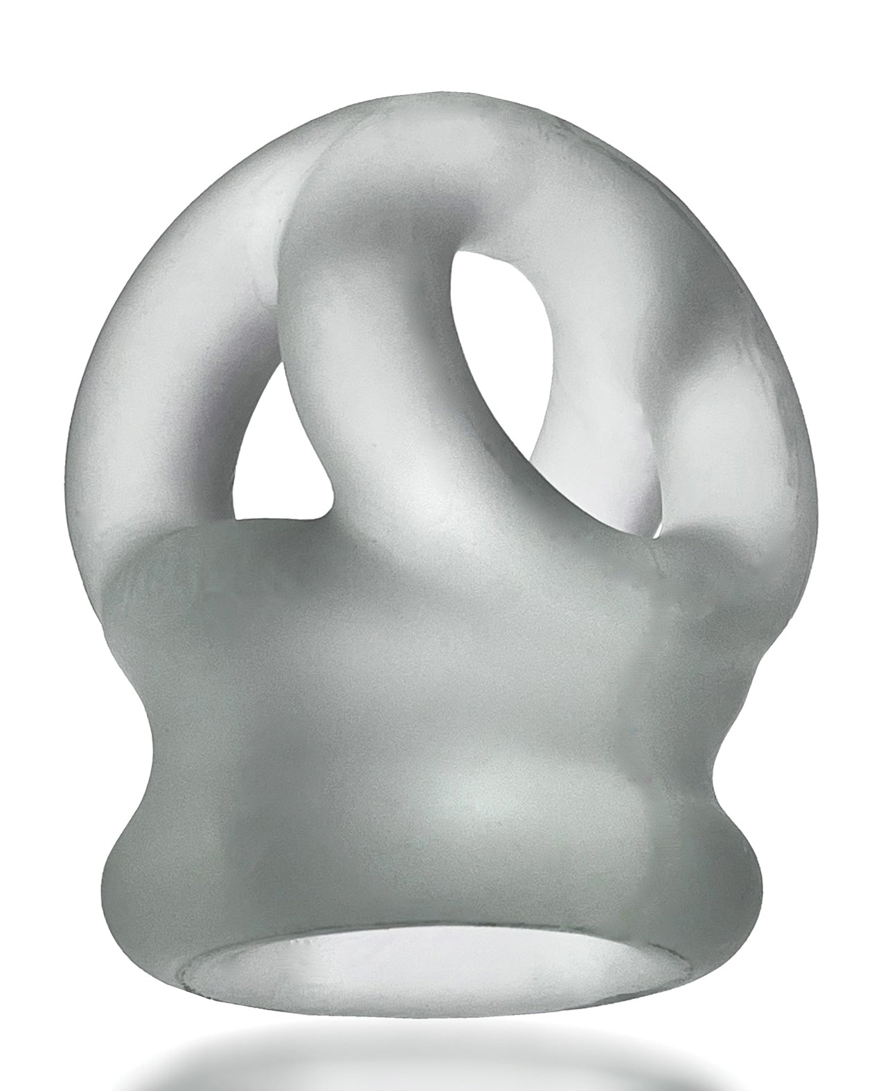 Oxballs Tri Squeeze Cocksling &amp; Ballstretcher - Glace transparente