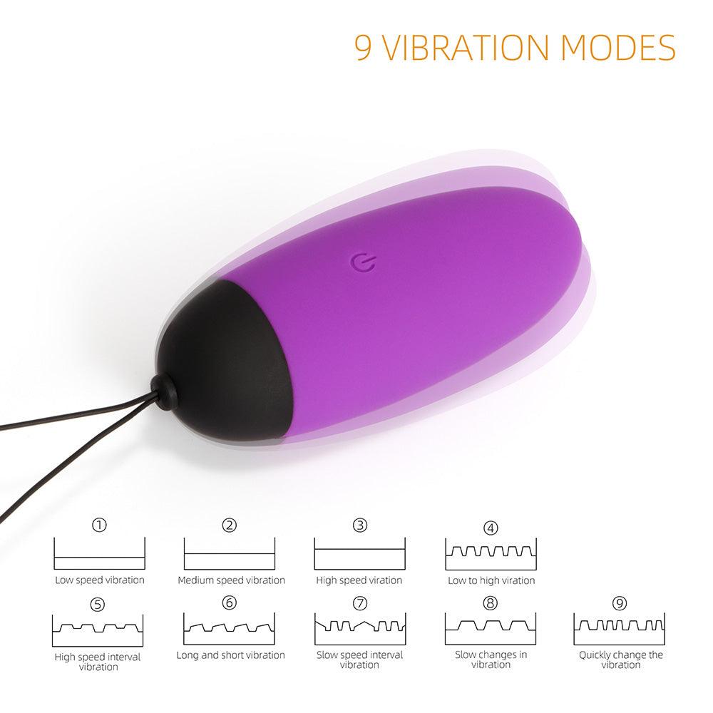 Ada - Silicone Bullet Egg Vibrator RemoteG-bliss O-maker Toy