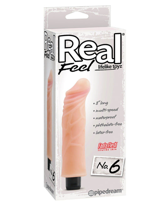 Real Feel No. 6 Long 8" Vibe Waterproof - Chair multi-vitesse